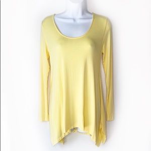 SOFT SURROUNDINGS Buttery soft yellow long sleeve